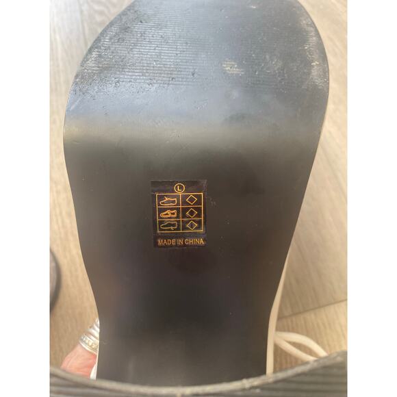 Disco Shoes Pleaser Funtasma Floating Fish Heels Oxfords Adult Large FLAWS - Picture 8 of 10